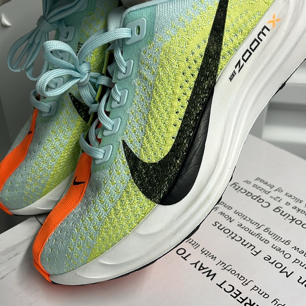 Nike zoom X Pegasus blue flyknit running fq7261-400 seafoam blue - Picture 5 of 9